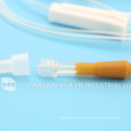 wing spike luer lock connector latex or latex disposable Infusion set